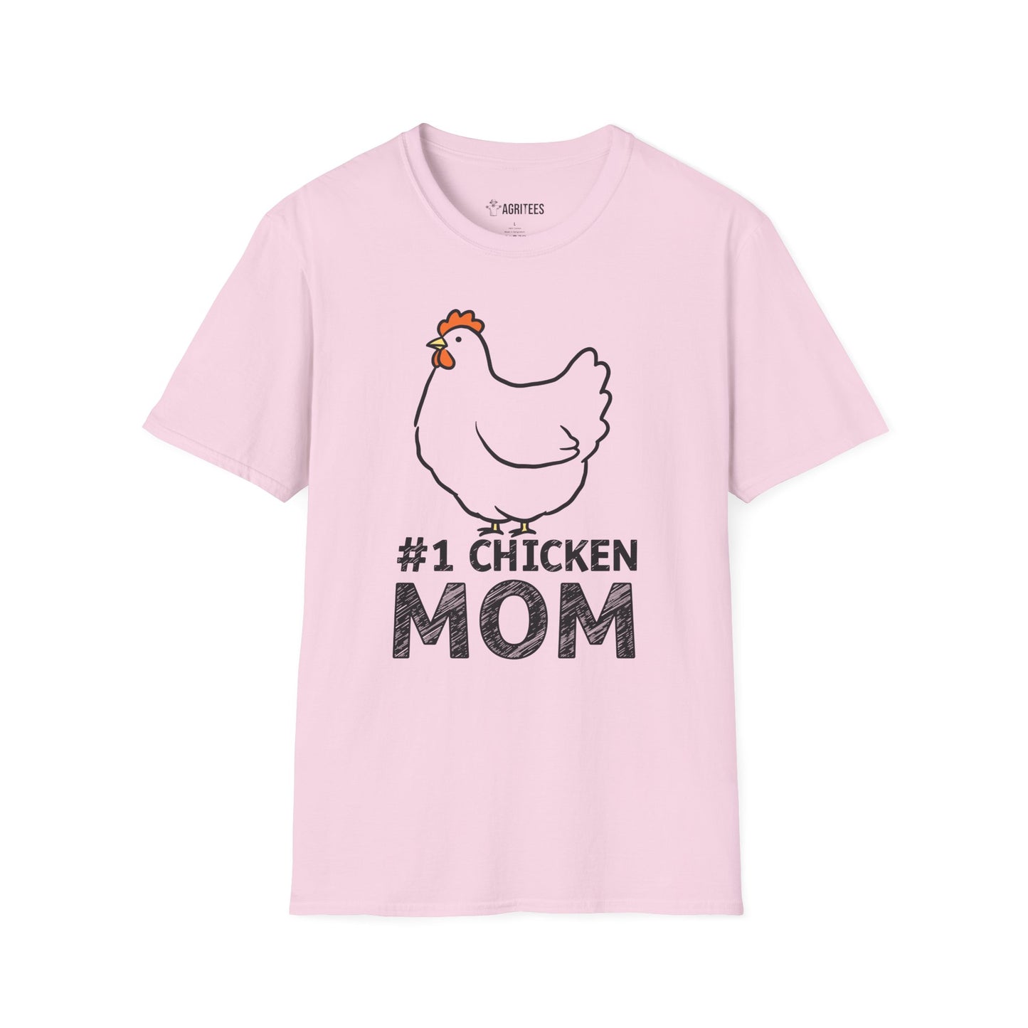 #1 Chicken Mom T-Shirt
