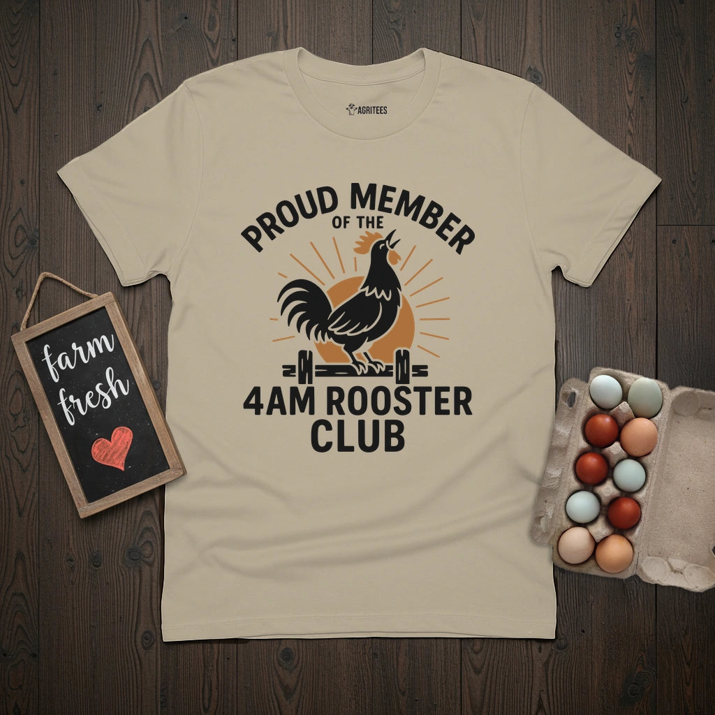 4AM Rooster Club T-Shirt