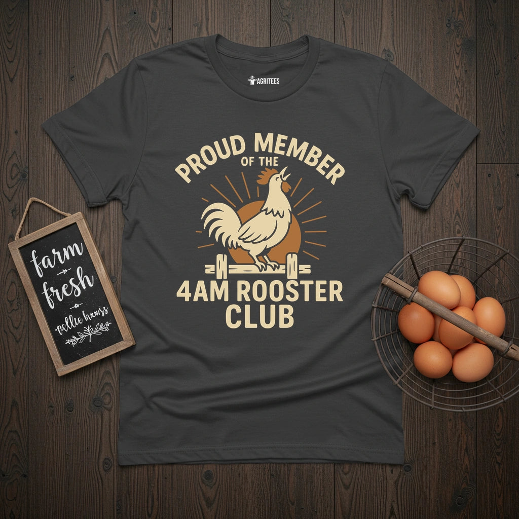 4AM Rooster Club T-Shirt