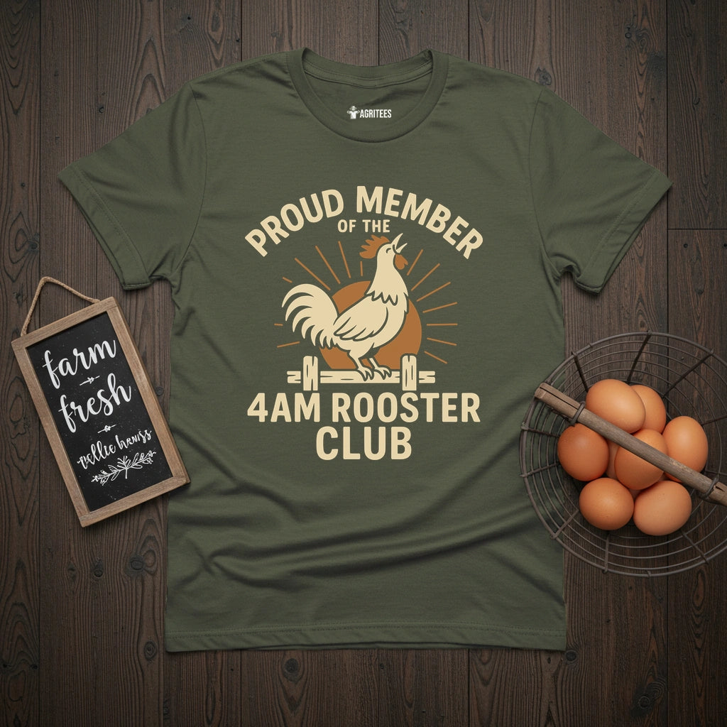 4AM Rooster Club T-Shirt