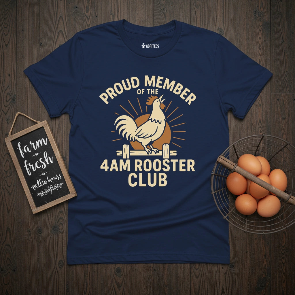 4AM Rooster Club T-Shirt