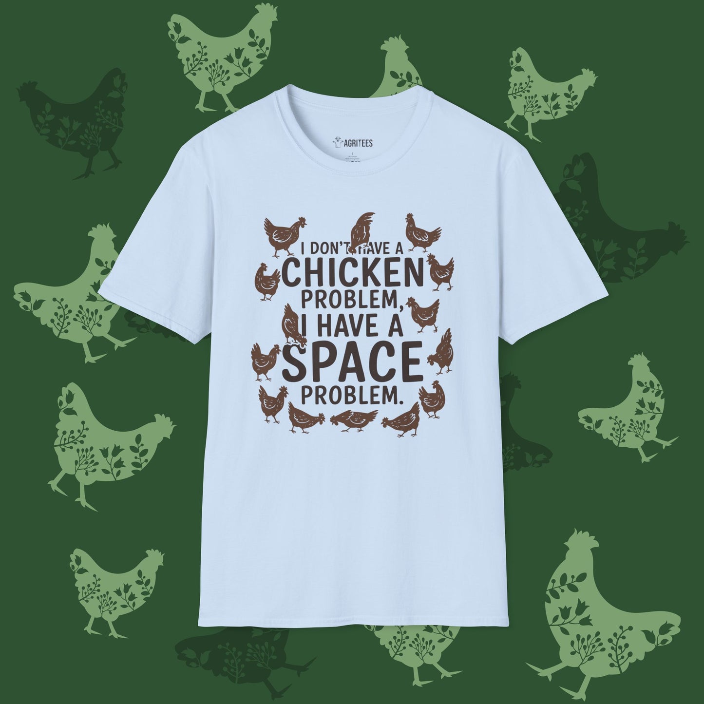 Space Problem Chicken T-Shirt