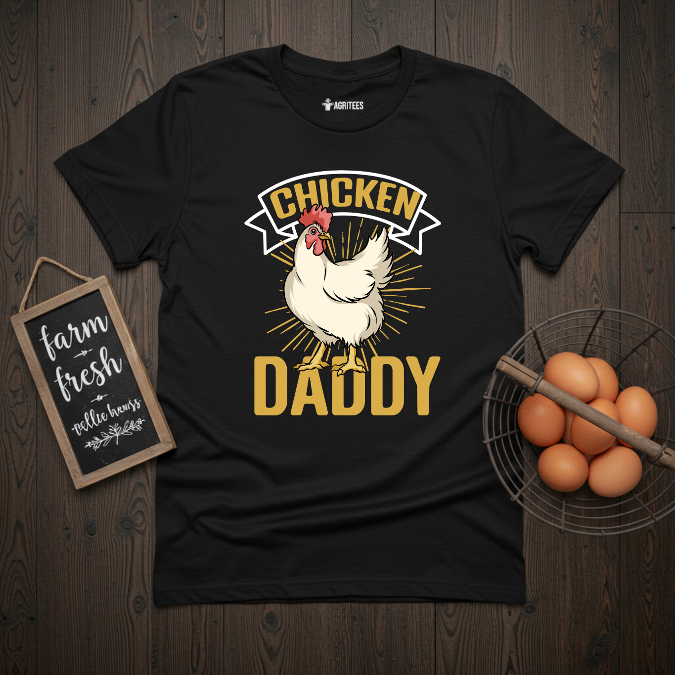 Chicken Daddy Funny T-Shirt
