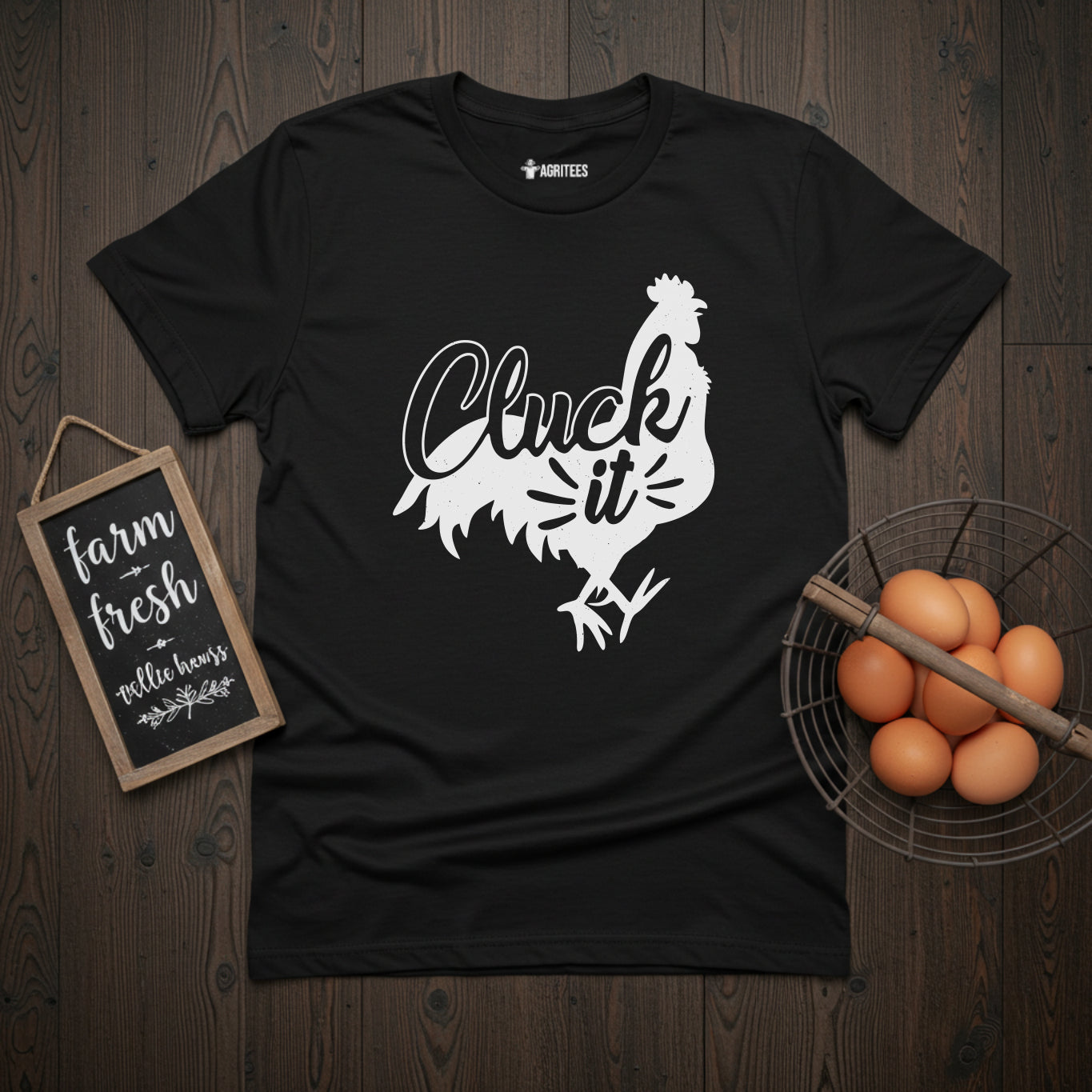 Cluck It! Rooster Chicken T-Shirt