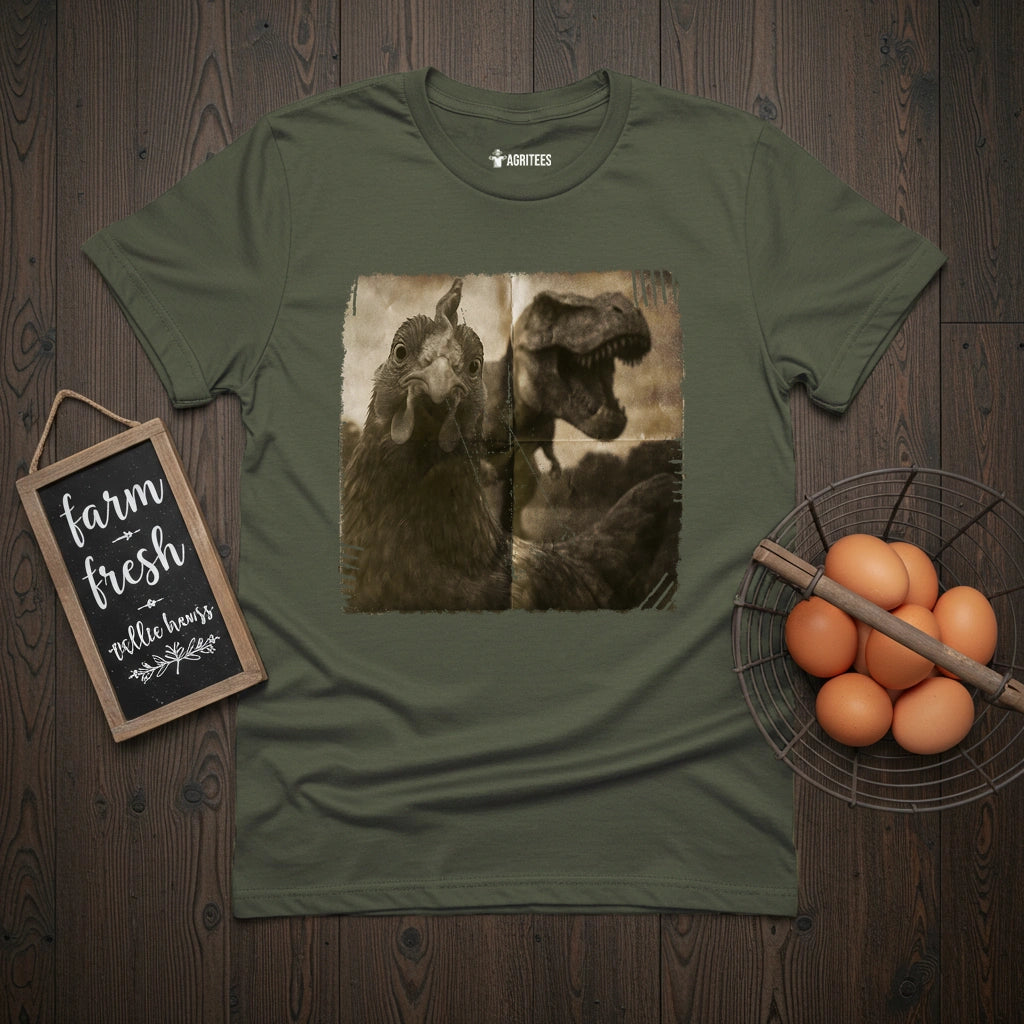 Family Photo Chicken T-Shirt