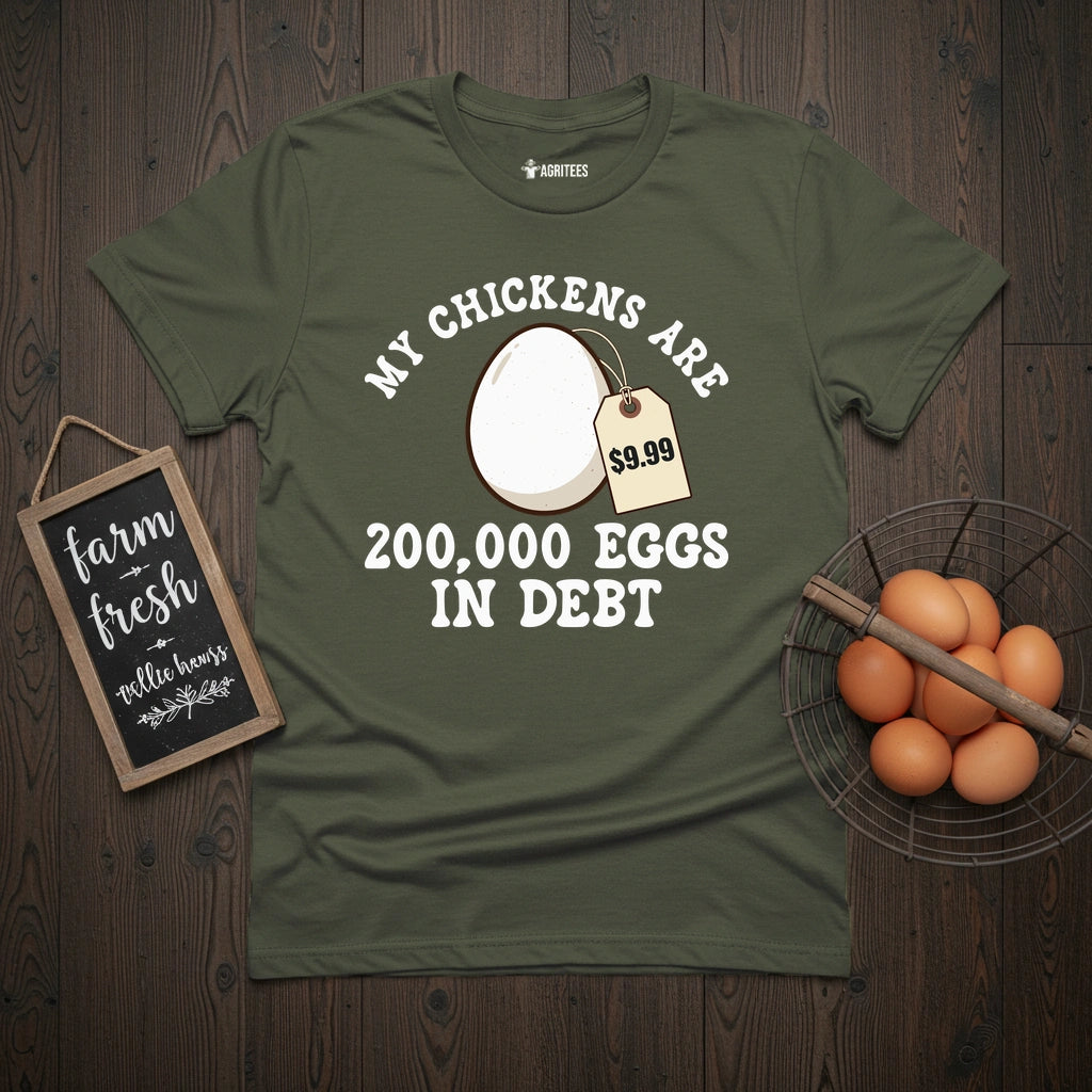 Chickens in Debt T-Shirt