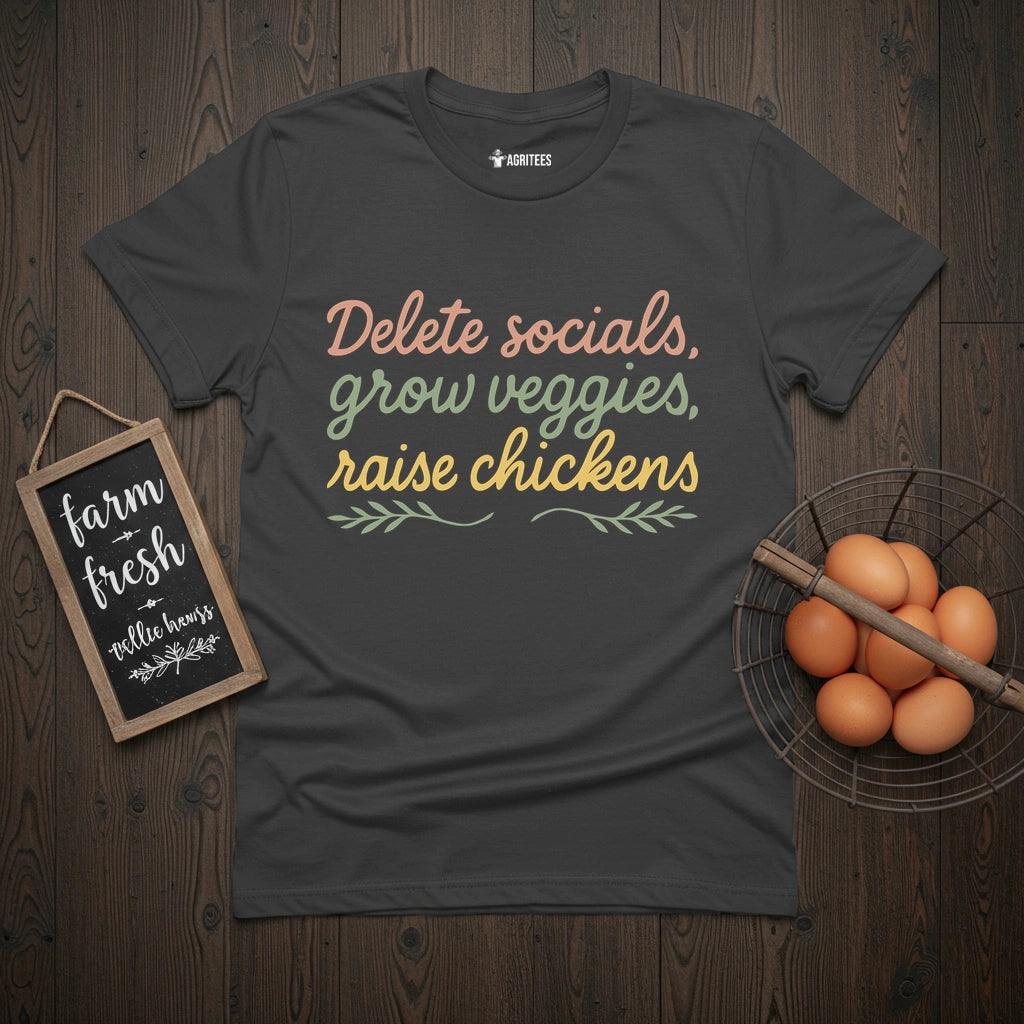 Delete, Grow, Raise T-Shirt