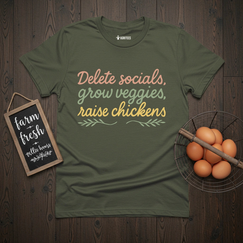 Delete, Grow, Raise T-Shirt