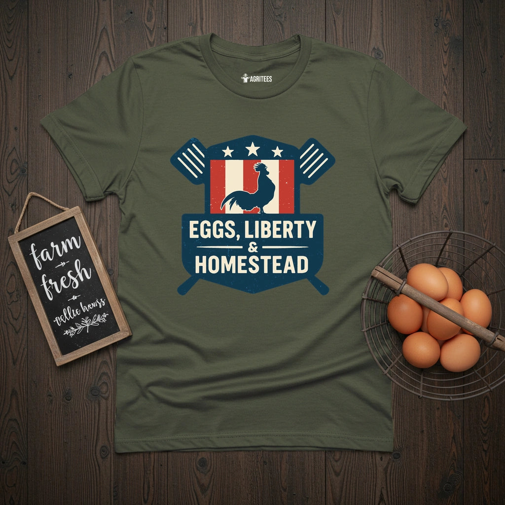 Eggs Liberty Homestead T-Shirt
