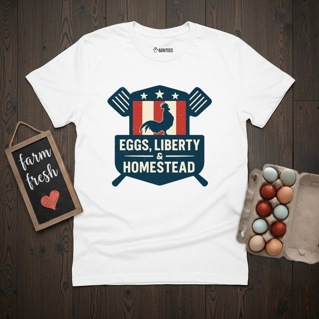 Eggs Liberty Homestead T-Shirt