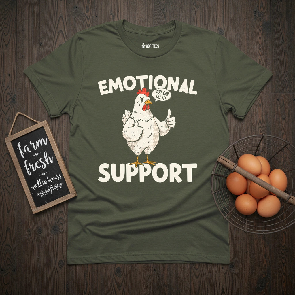 Emotional Support Chicken T-Shirt