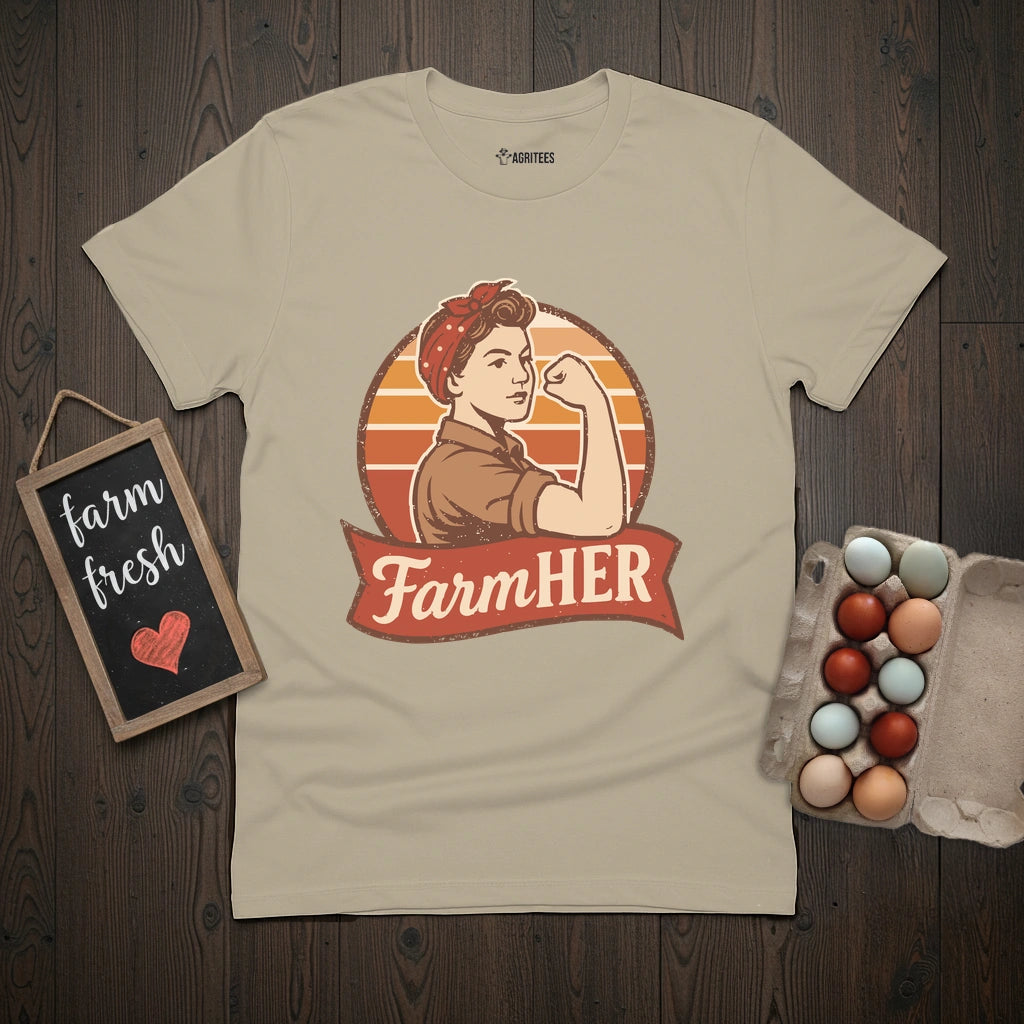 FarmHER Retro T-Shirt