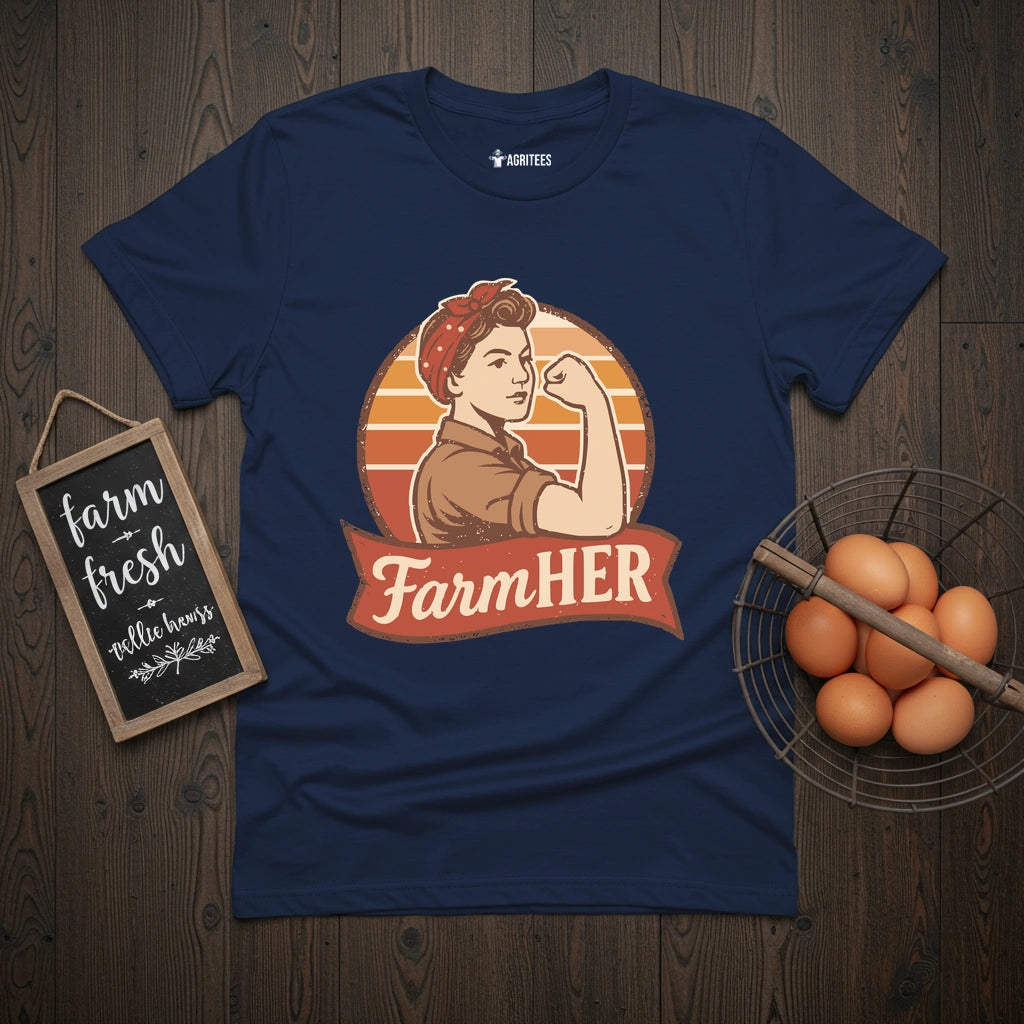 FarmHER Retro T-Shirt