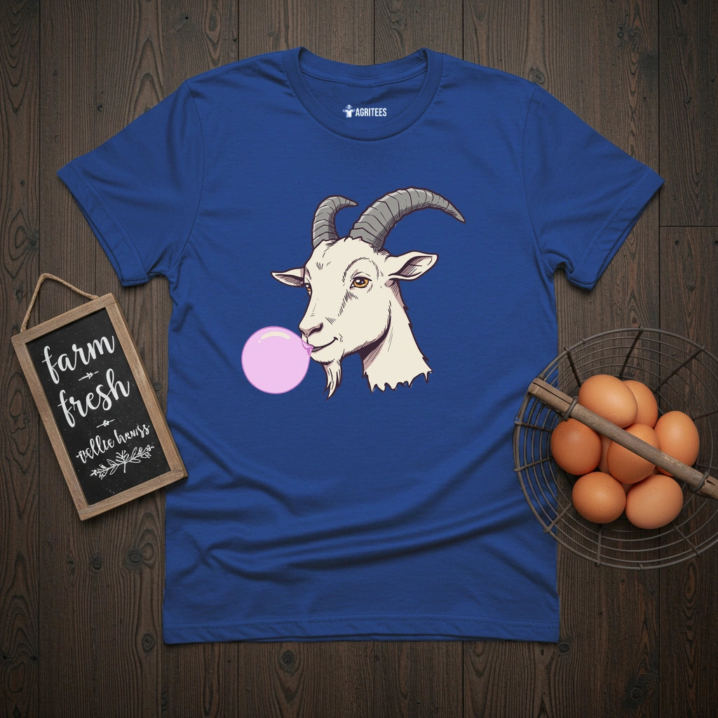 Goat with Bubble Gum T-Shirt