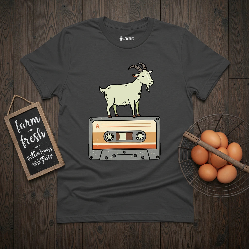 Goat on a Cassette T-Shirt