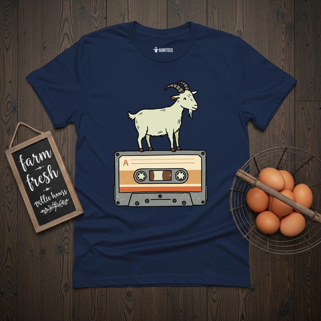 Goat on a Cassette T-Shirt