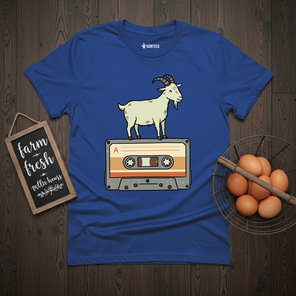 Goat on a Cassette T-Shirt