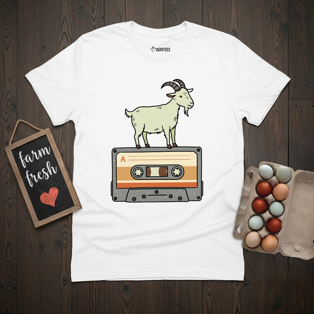Goat on a Cassette T-Shirt
