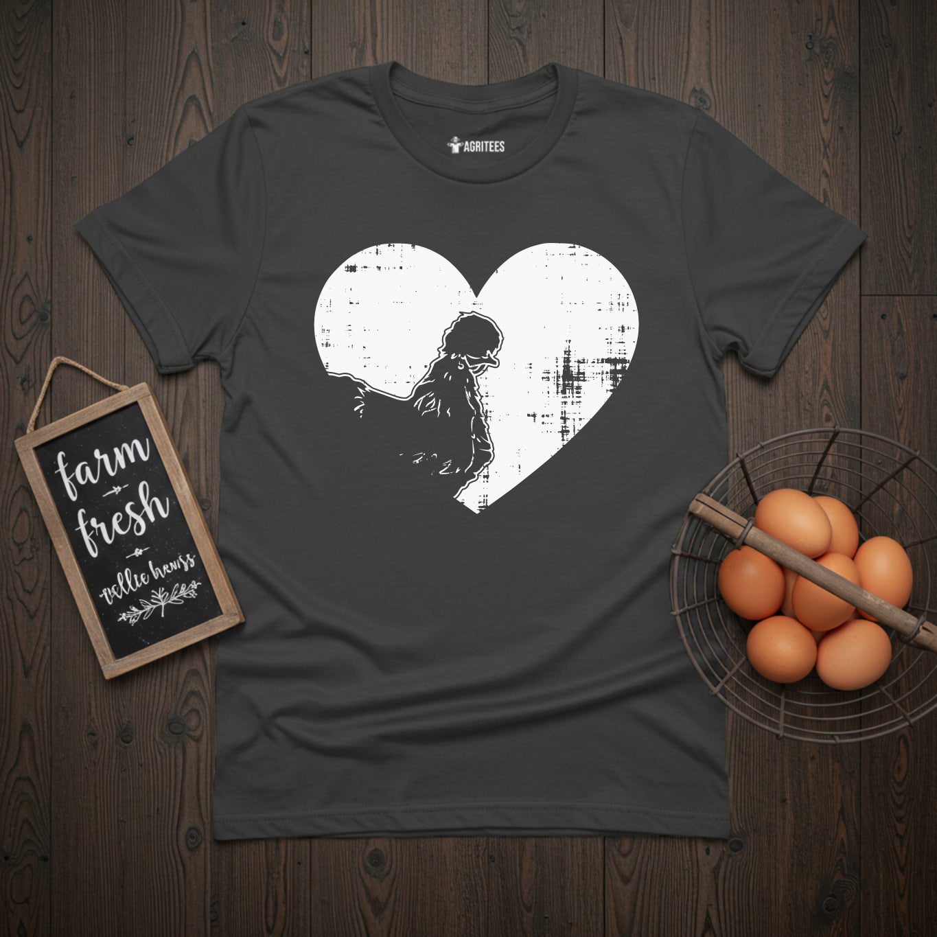 Silkie Chicken Love T-Shirt