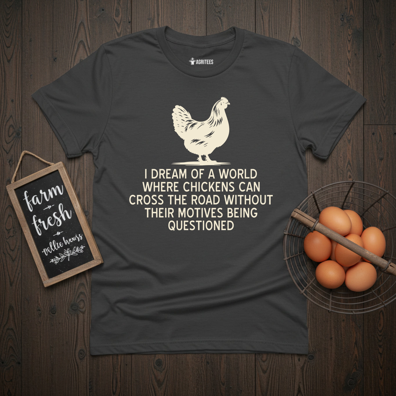 Chicken Crossing The Road T-Shirt