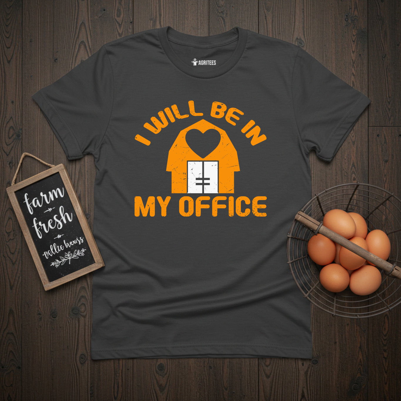 I'll Be In My Office Barn Homestead T-Shirt