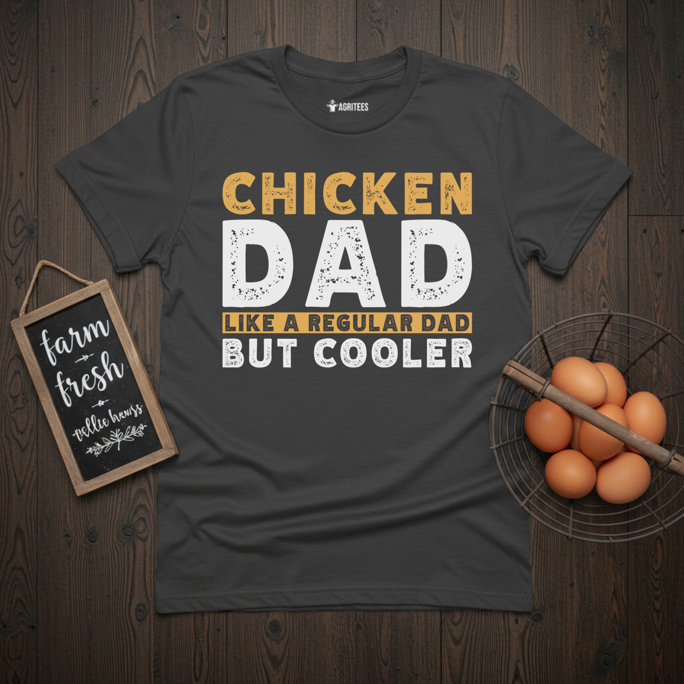 Chicken Dad Like a Regular Dad But Cooler T-Shirt