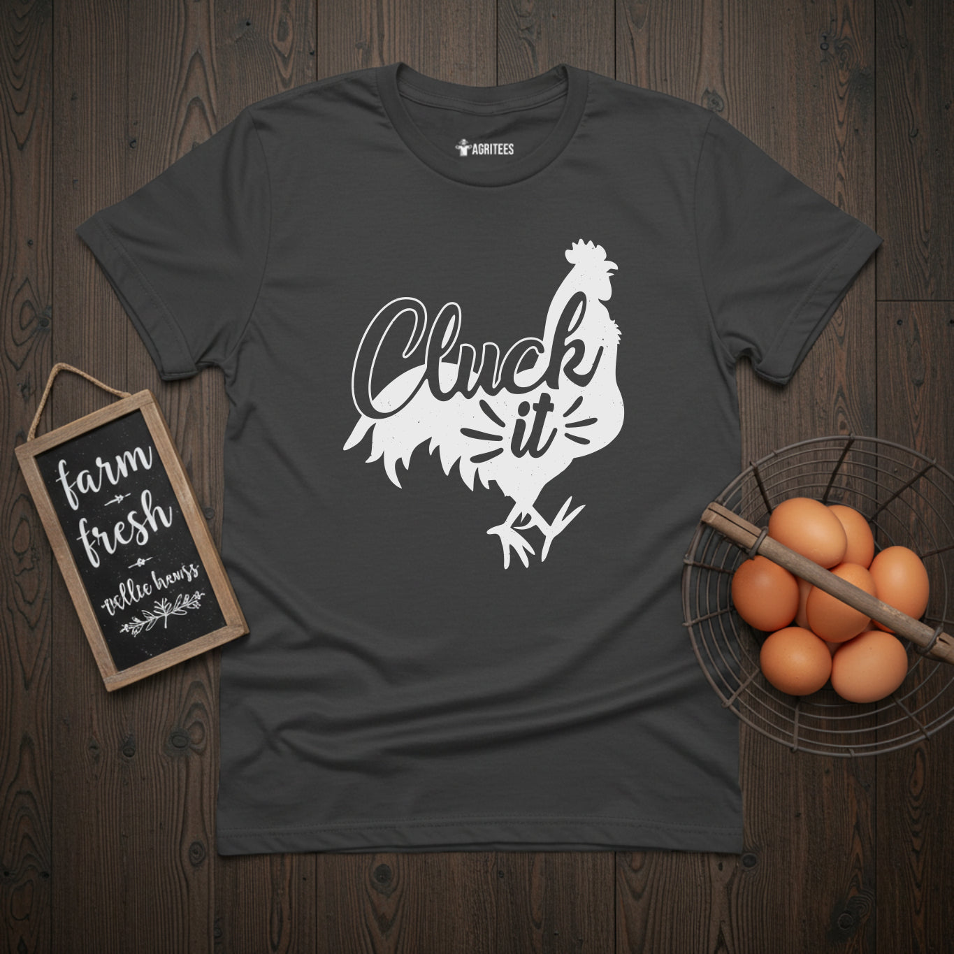 Cluck It! Rooster Chicken T-Shirt