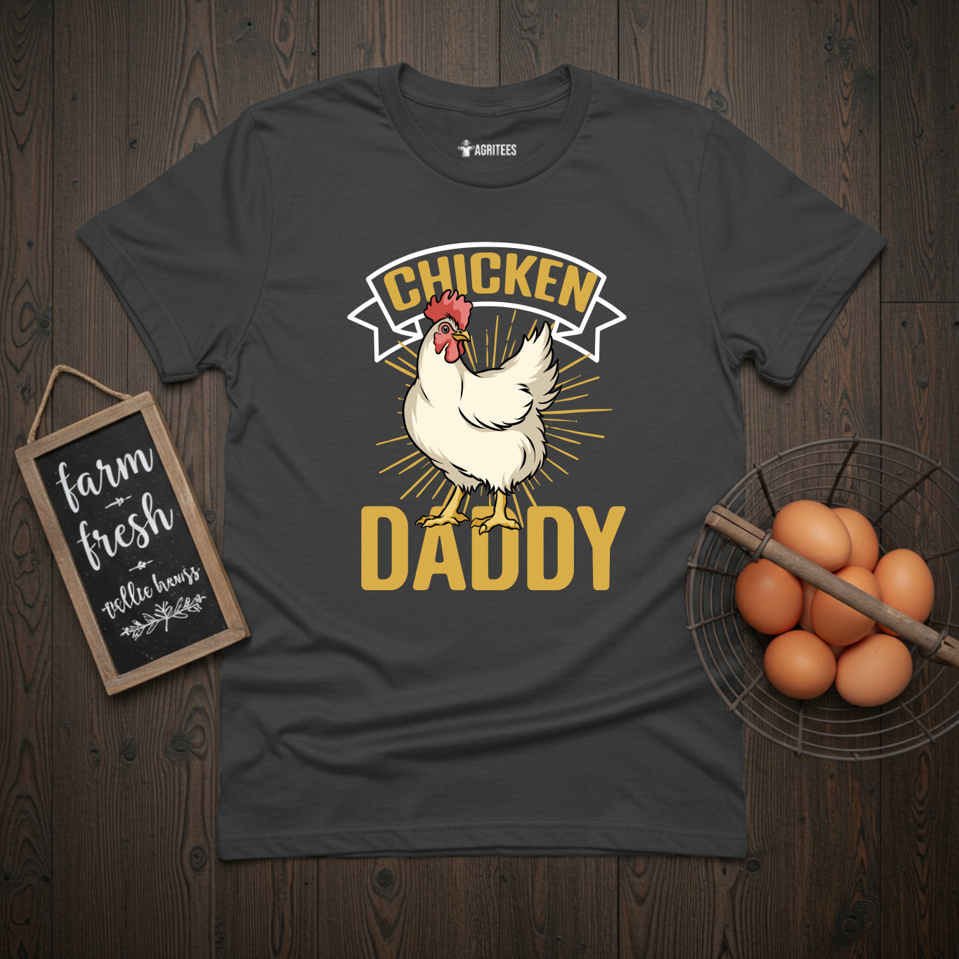 Chicken Daddy Funny T-Shirt