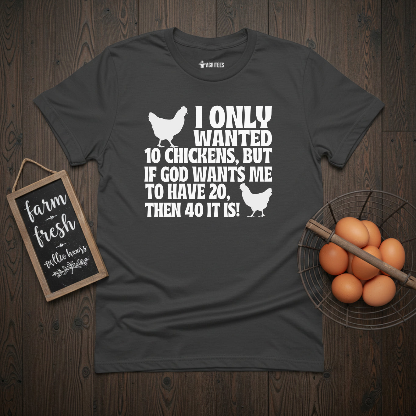 I Only Wanted 10 Chickens... T-Shirt