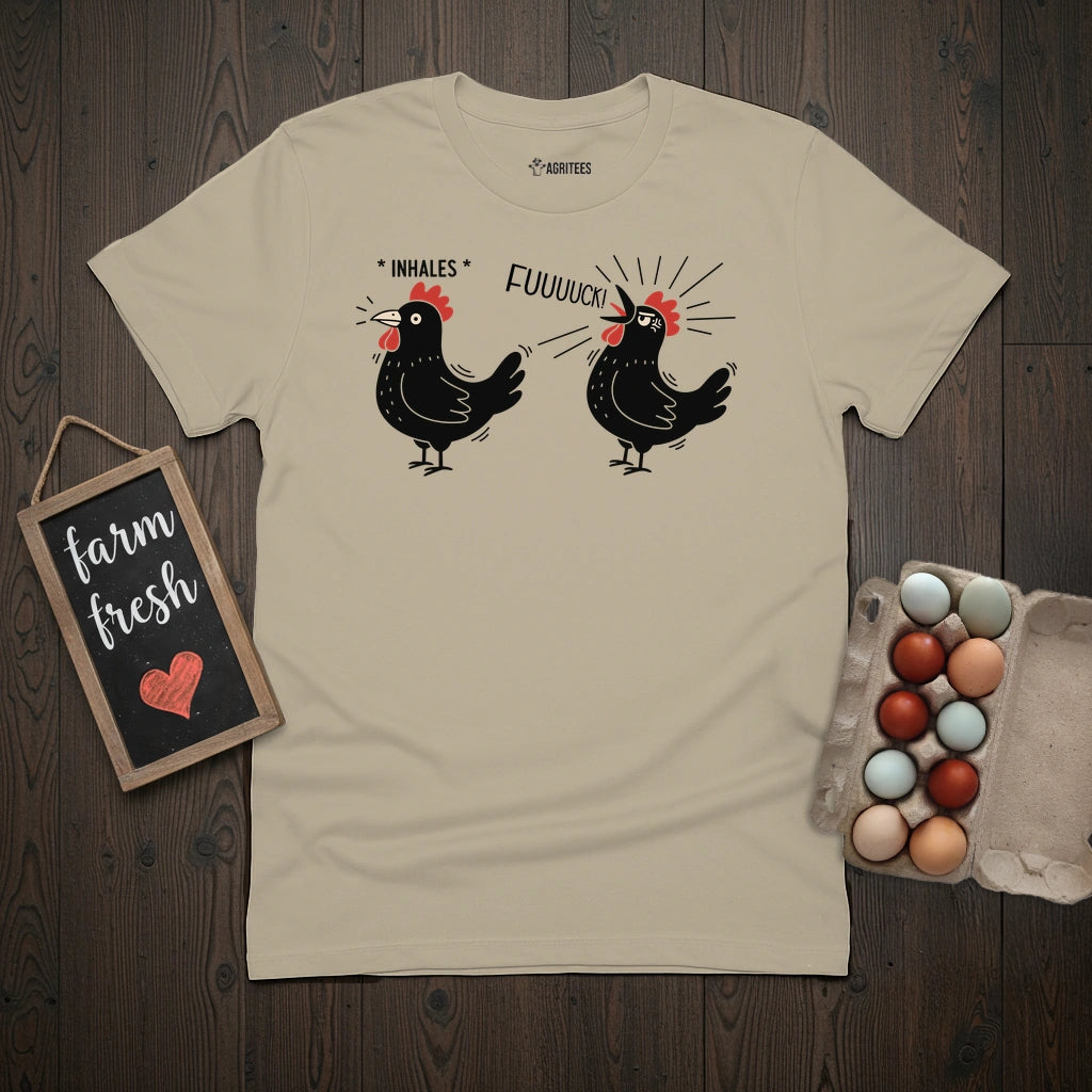 Inhales Chicken T-Shirt