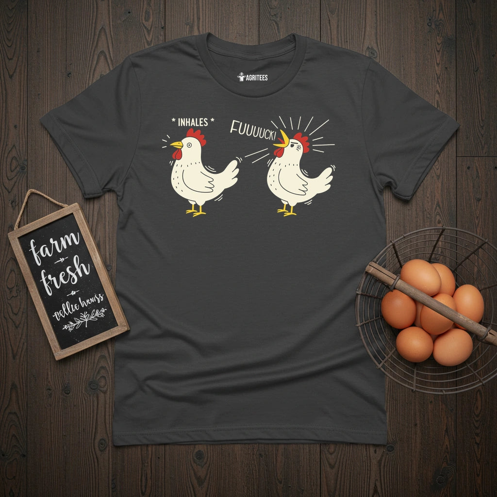 Inhales Chicken T-Shirt