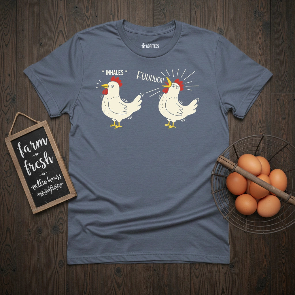 Inhales Chicken T-Shirt