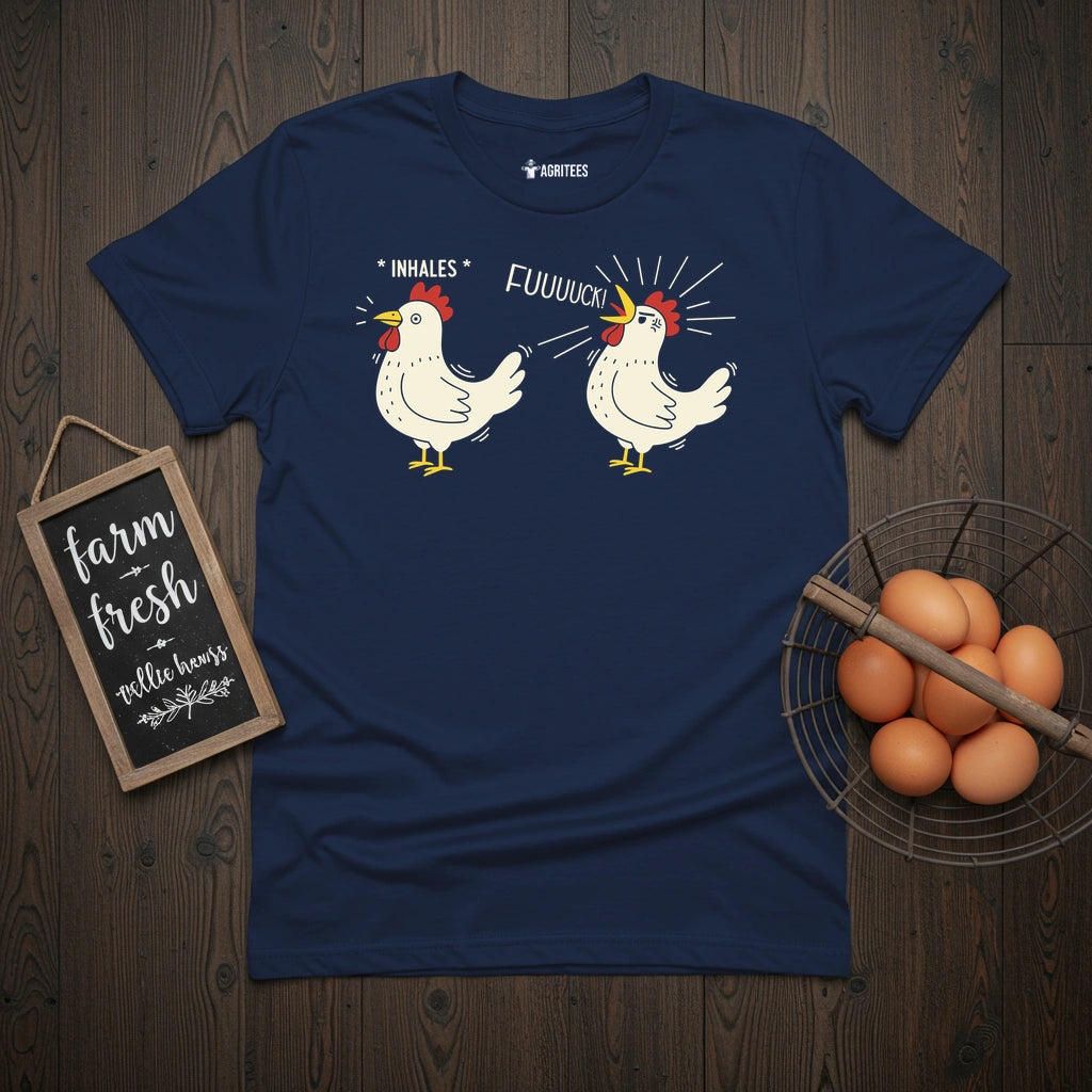 Inhales Chicken T-Shirt
