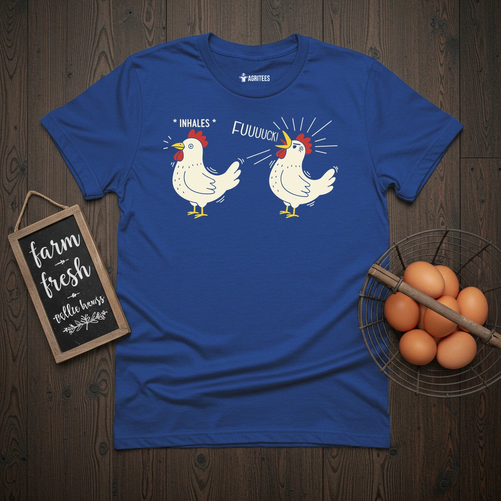 Inhales Chicken T-Shirt