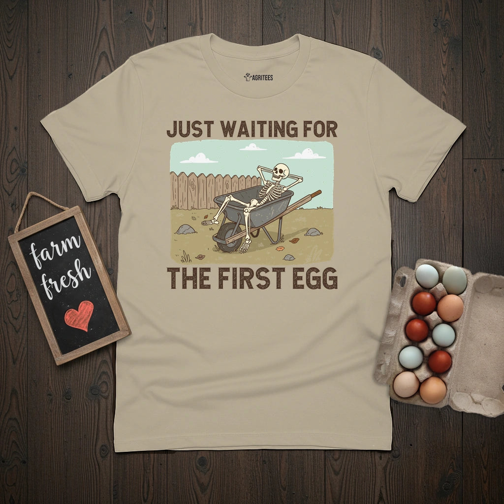 Waiting For The First Egg T-Shirt