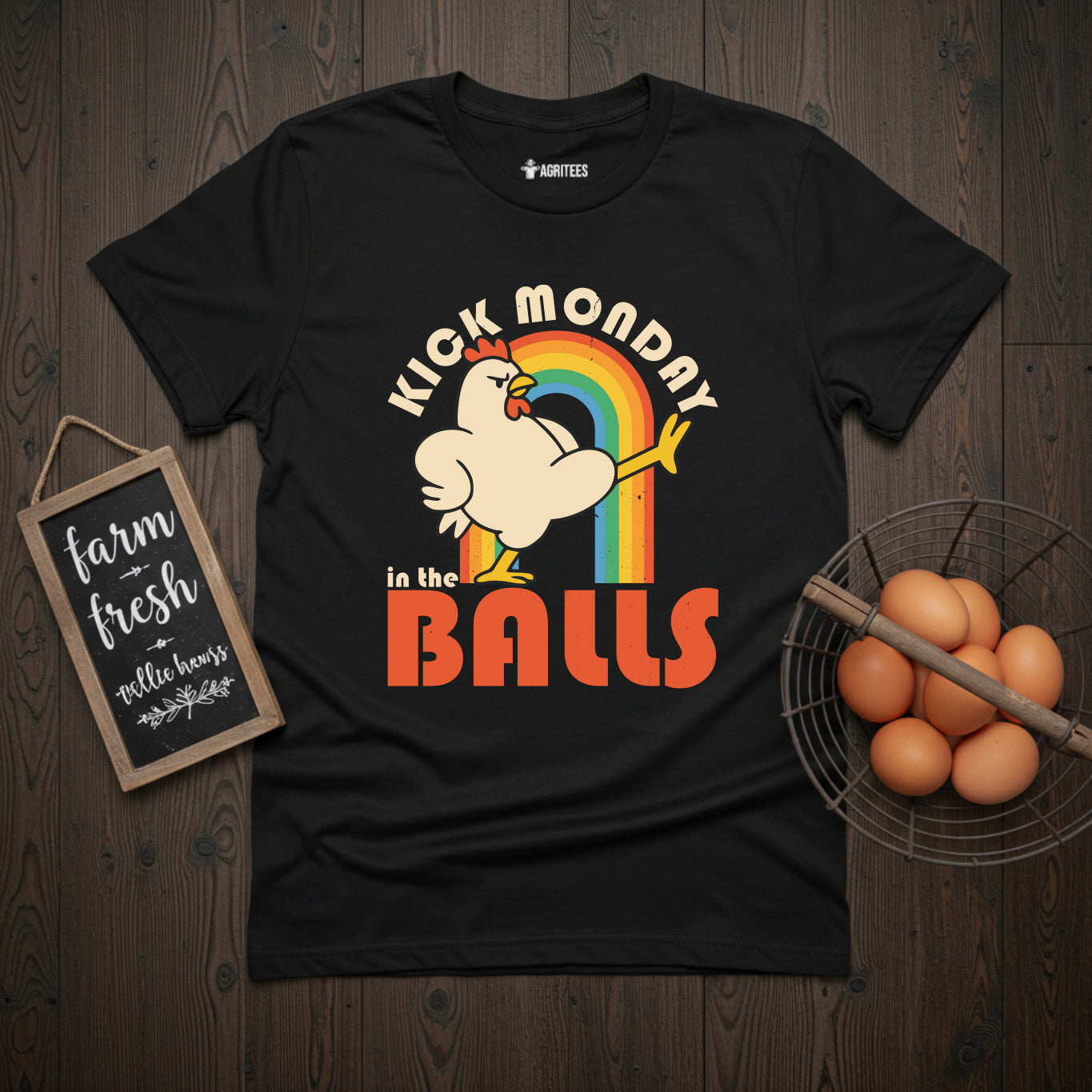 Kick Monday in the Balls T-Shirt