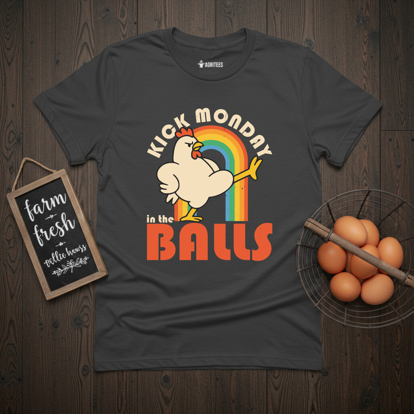 Kick Monday in the Balls T-Shirt