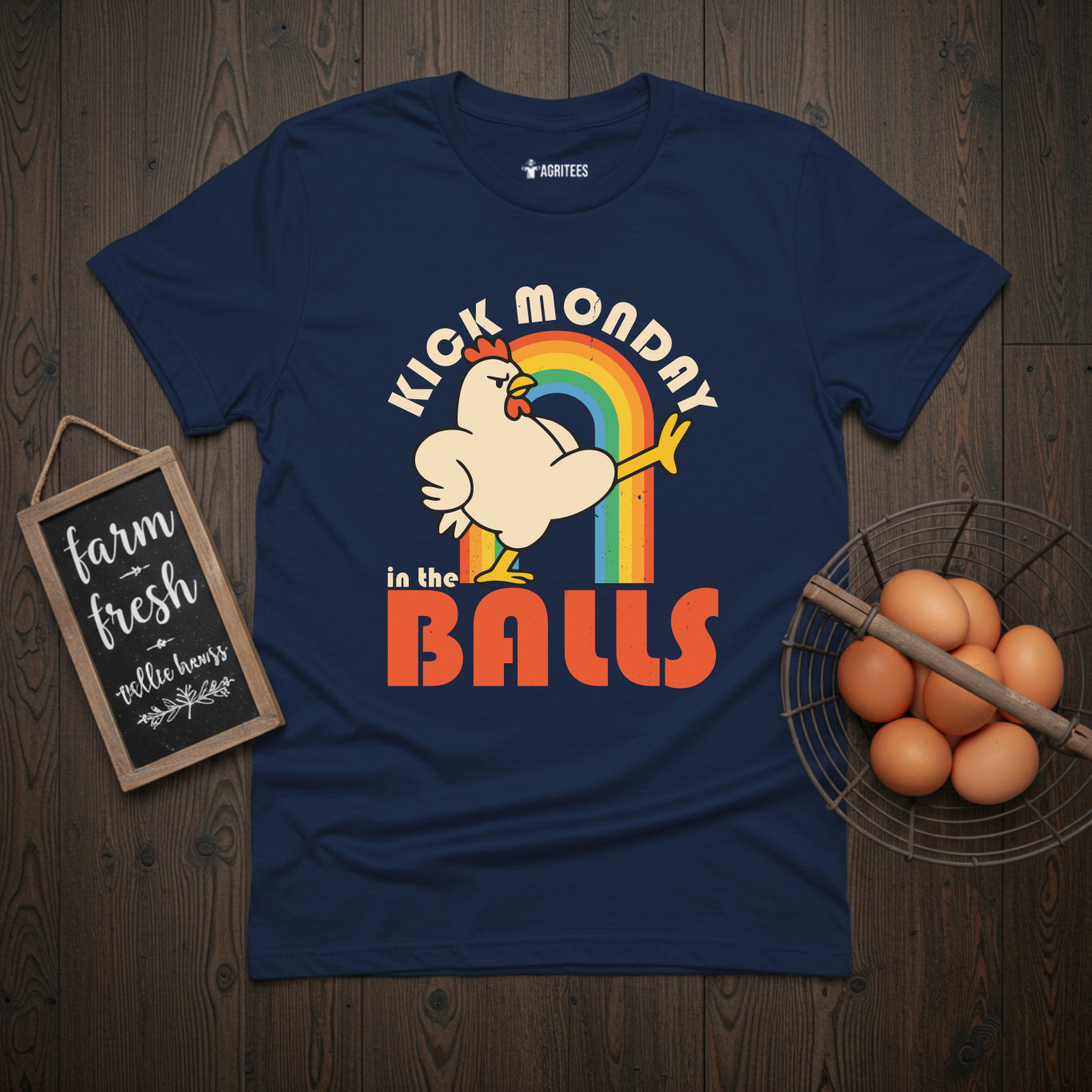 Kick Monday in the Balls T-Shirt