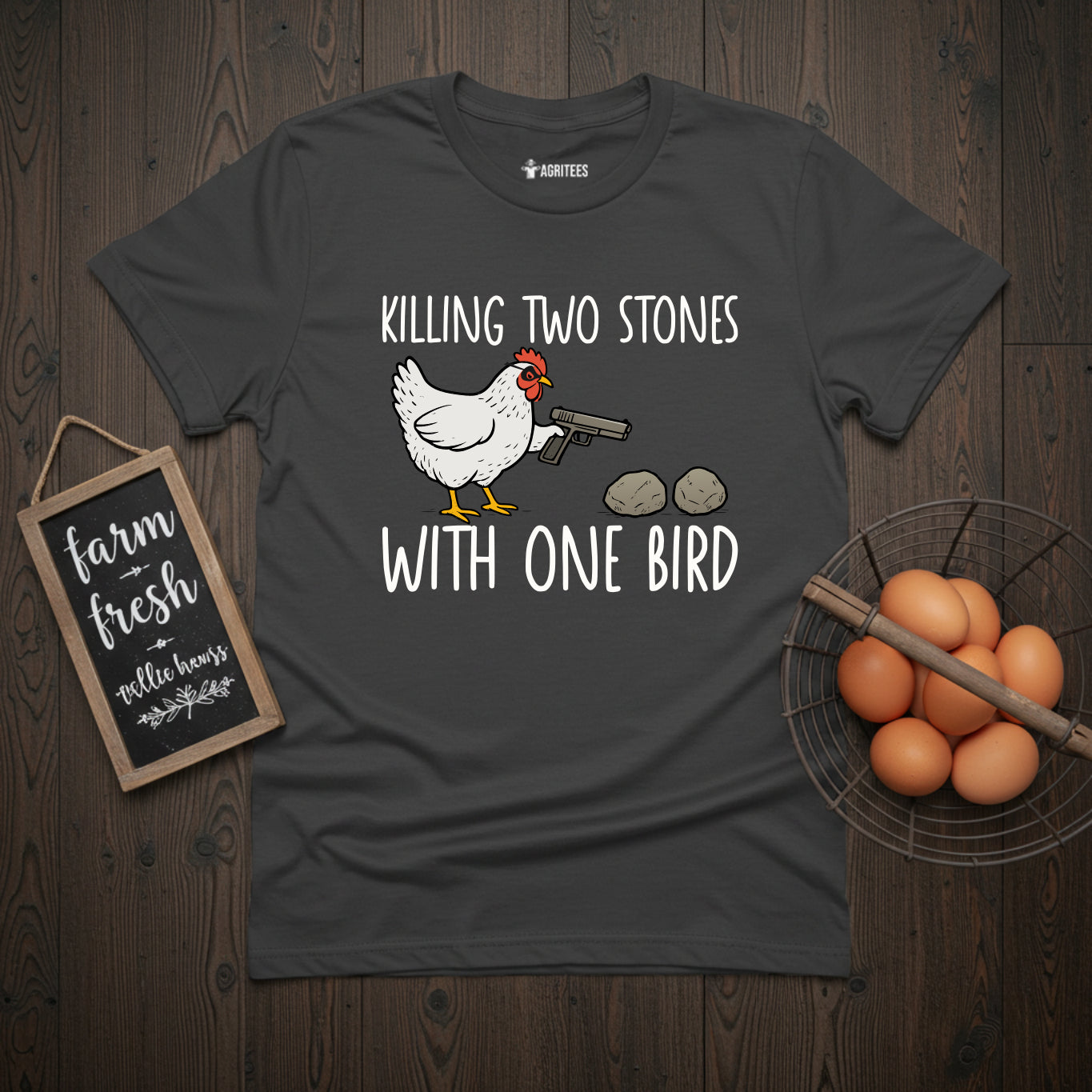 Killing Two Stones With One Bird T-Shirt