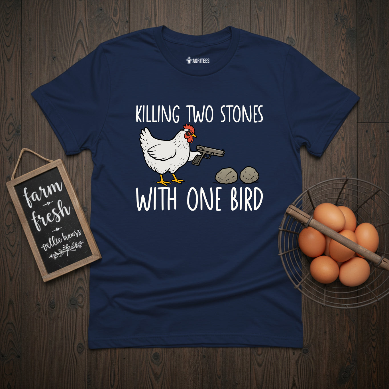 Killing Two Stones With One Bird T-Shirt