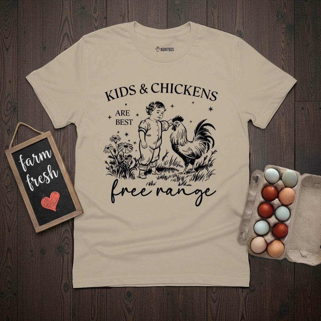 Kids and Chickens T-Shirt