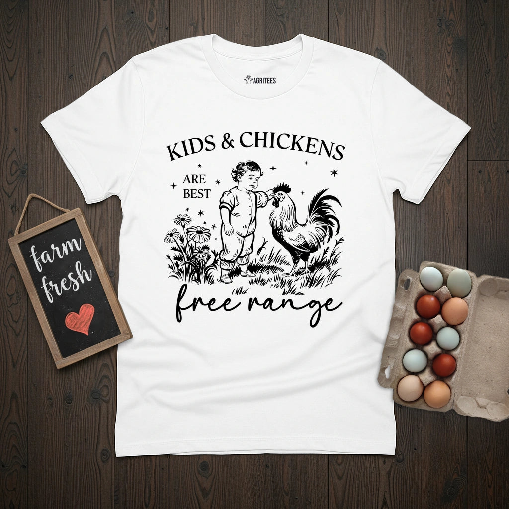 Kids and Chickens T-Shirt