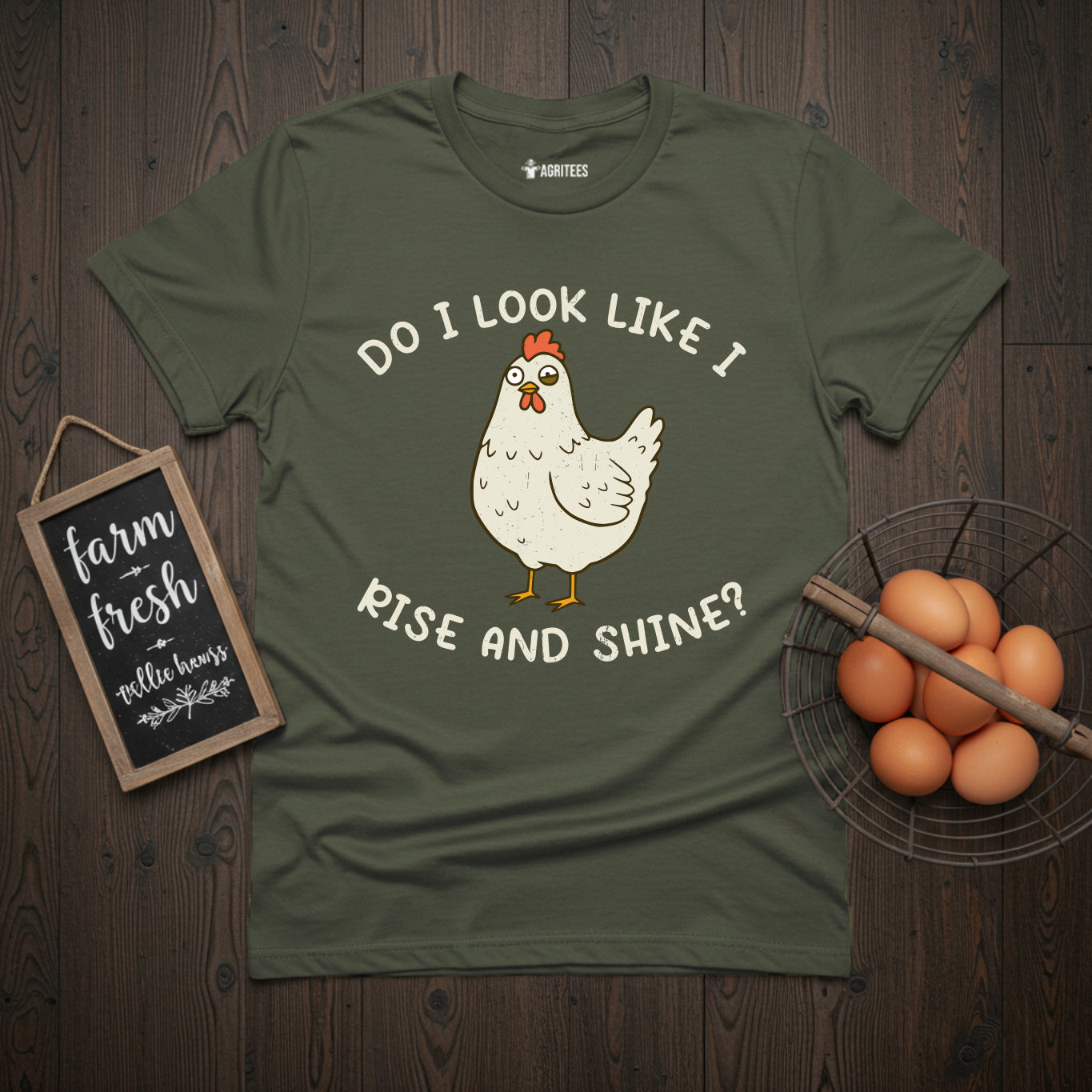 Do I Look Like I Rise and Shine? T-Shirt