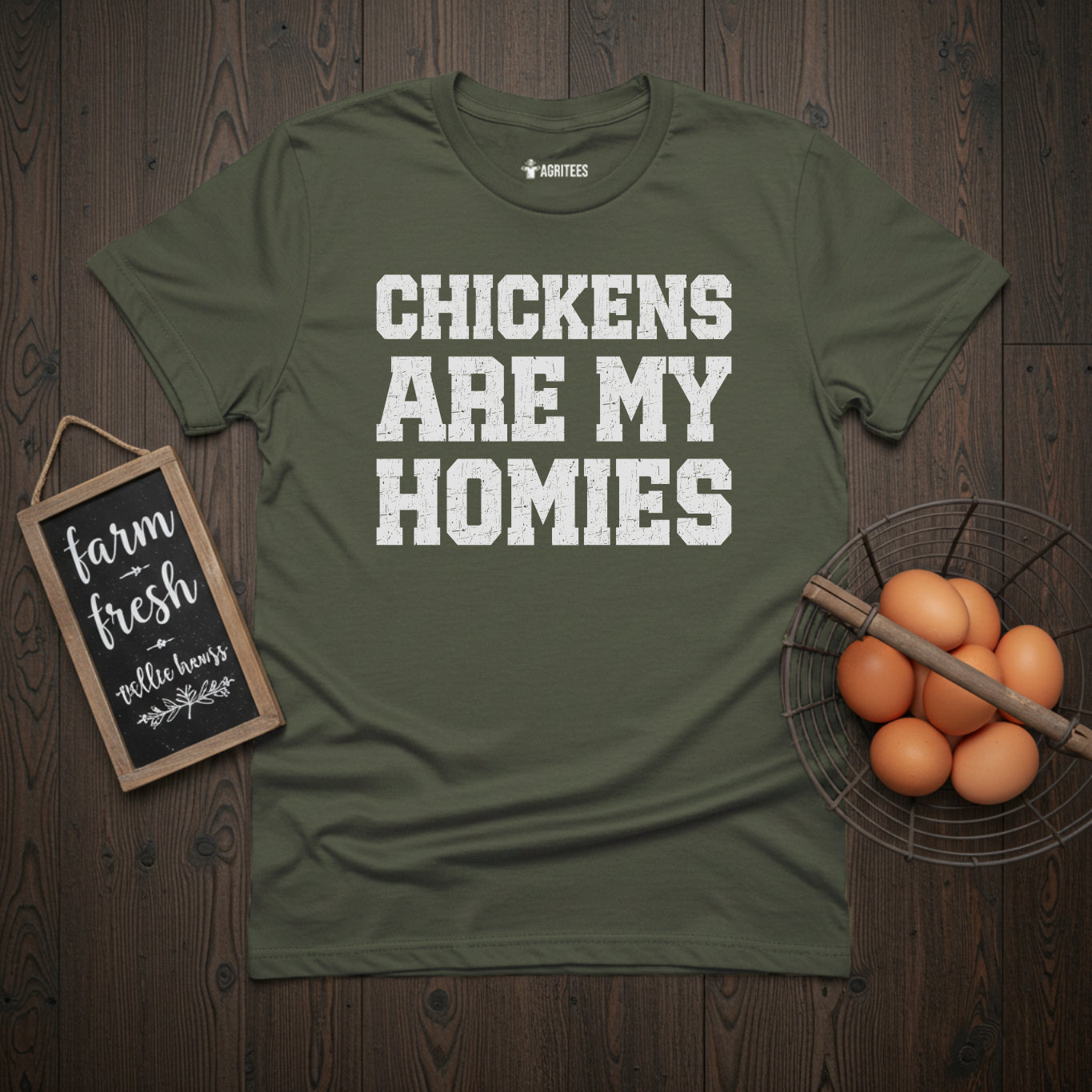 Chickens Are My Homies T-Shirt