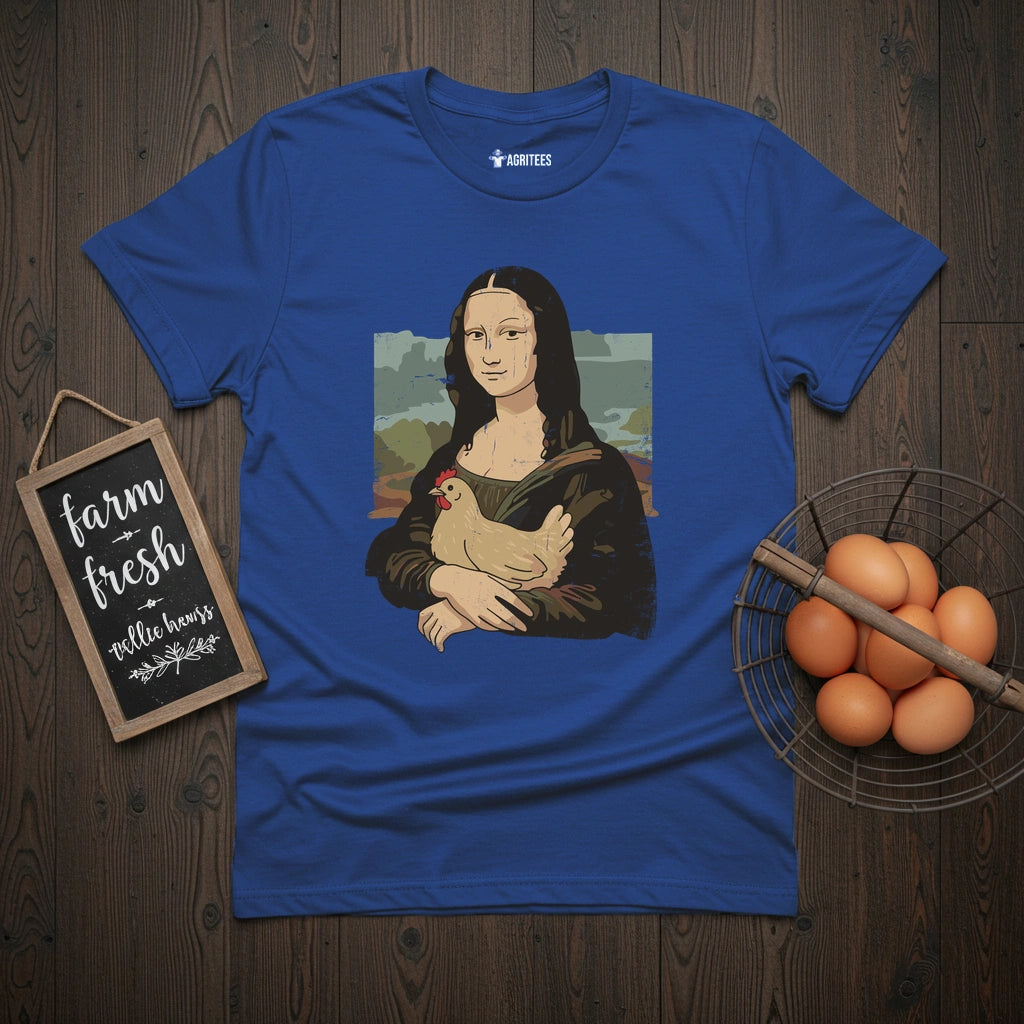 Mona Lisa Chicken T-Shirt
