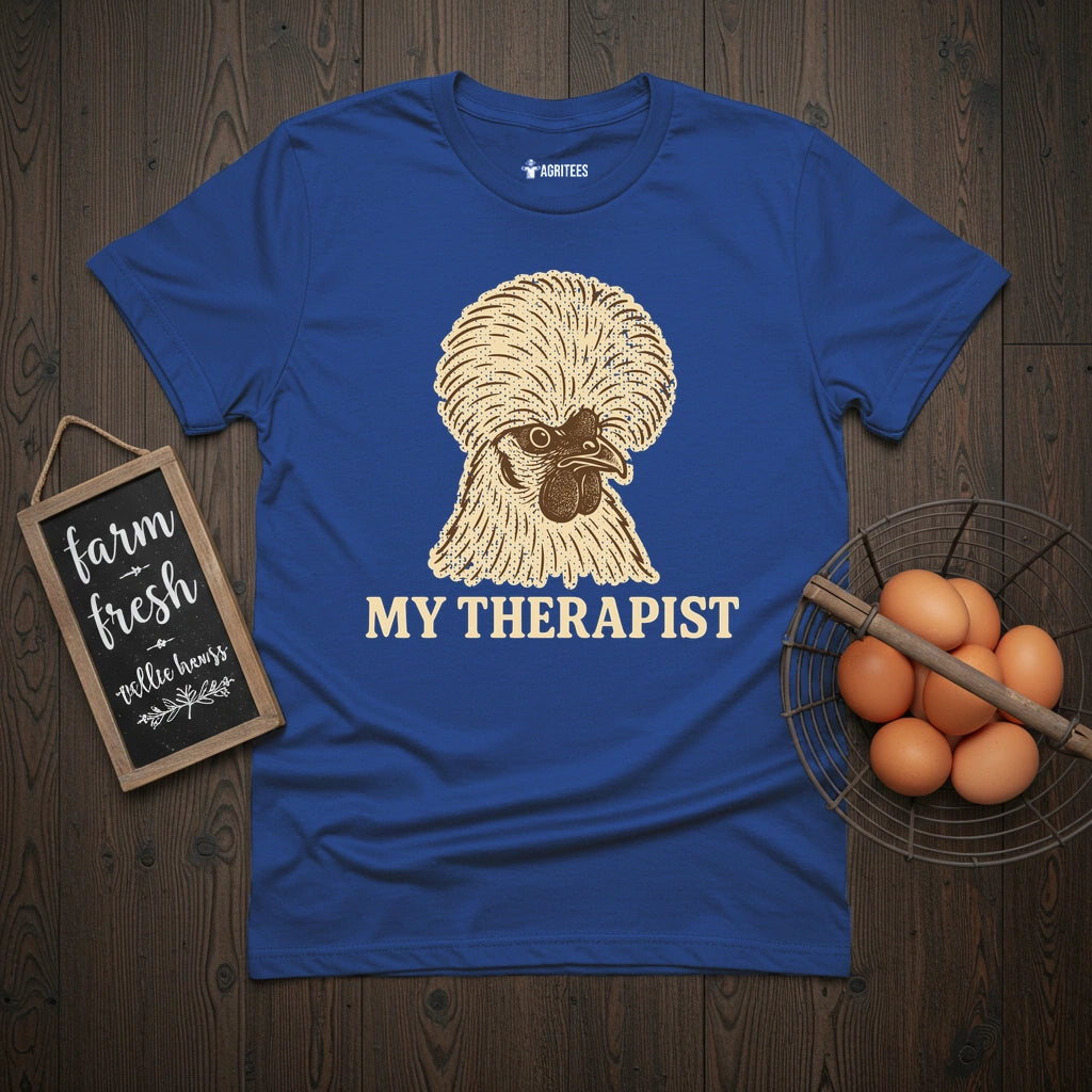 My Therapist Silkie Chicken T-Shirt