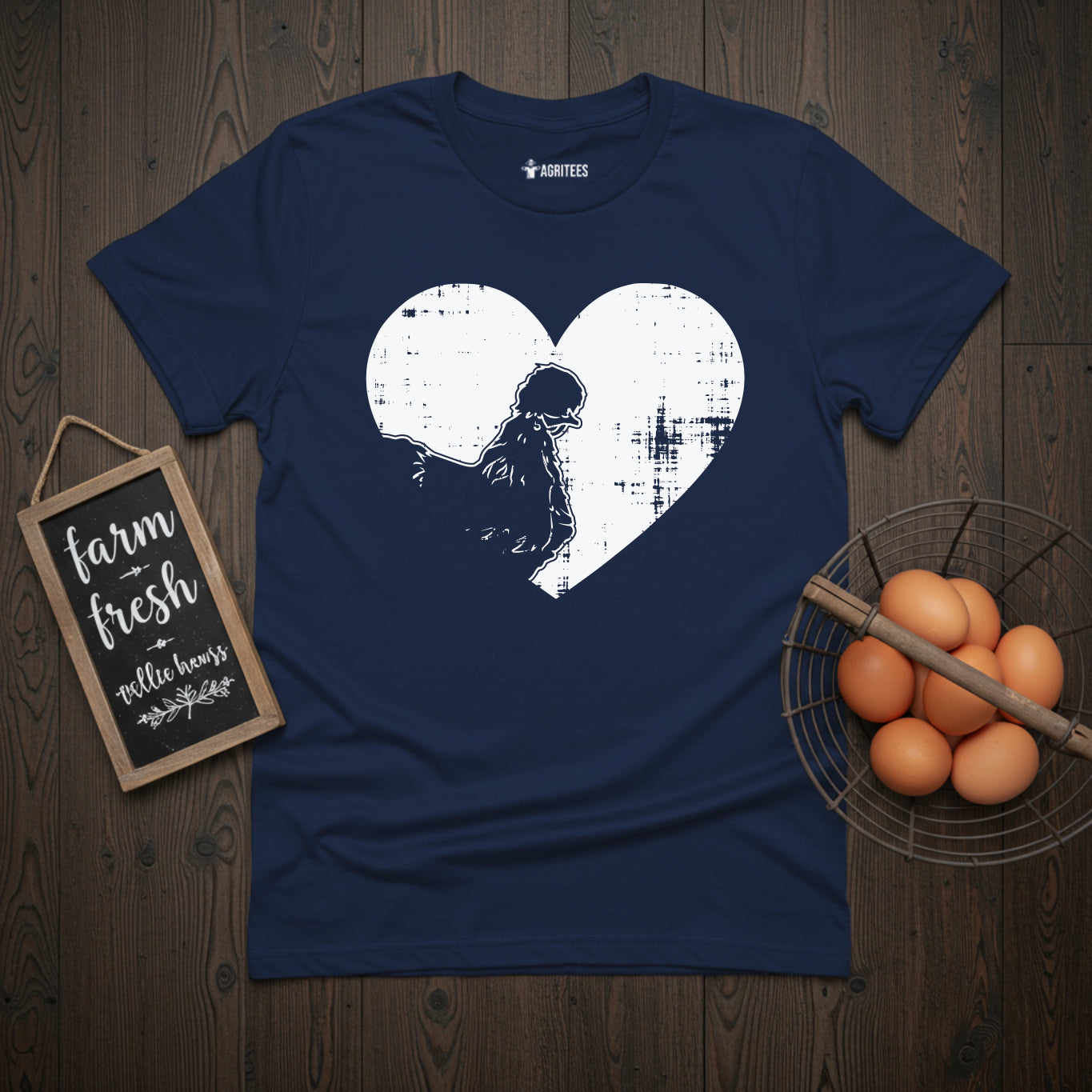 Silkie Chicken Love T-Shirt