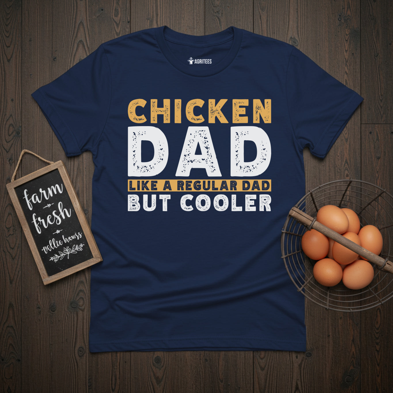 Chicken Dad Like a Regular Dad But Cooler T-Shirt