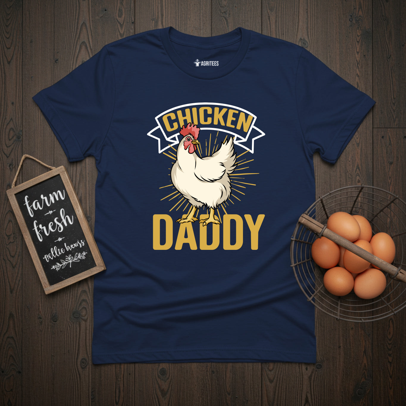 Chicken Daddy Funny T-Shirt