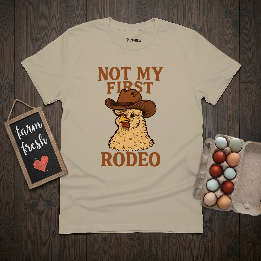 Not my First Rodeo Silkie Chicken T-Shirt